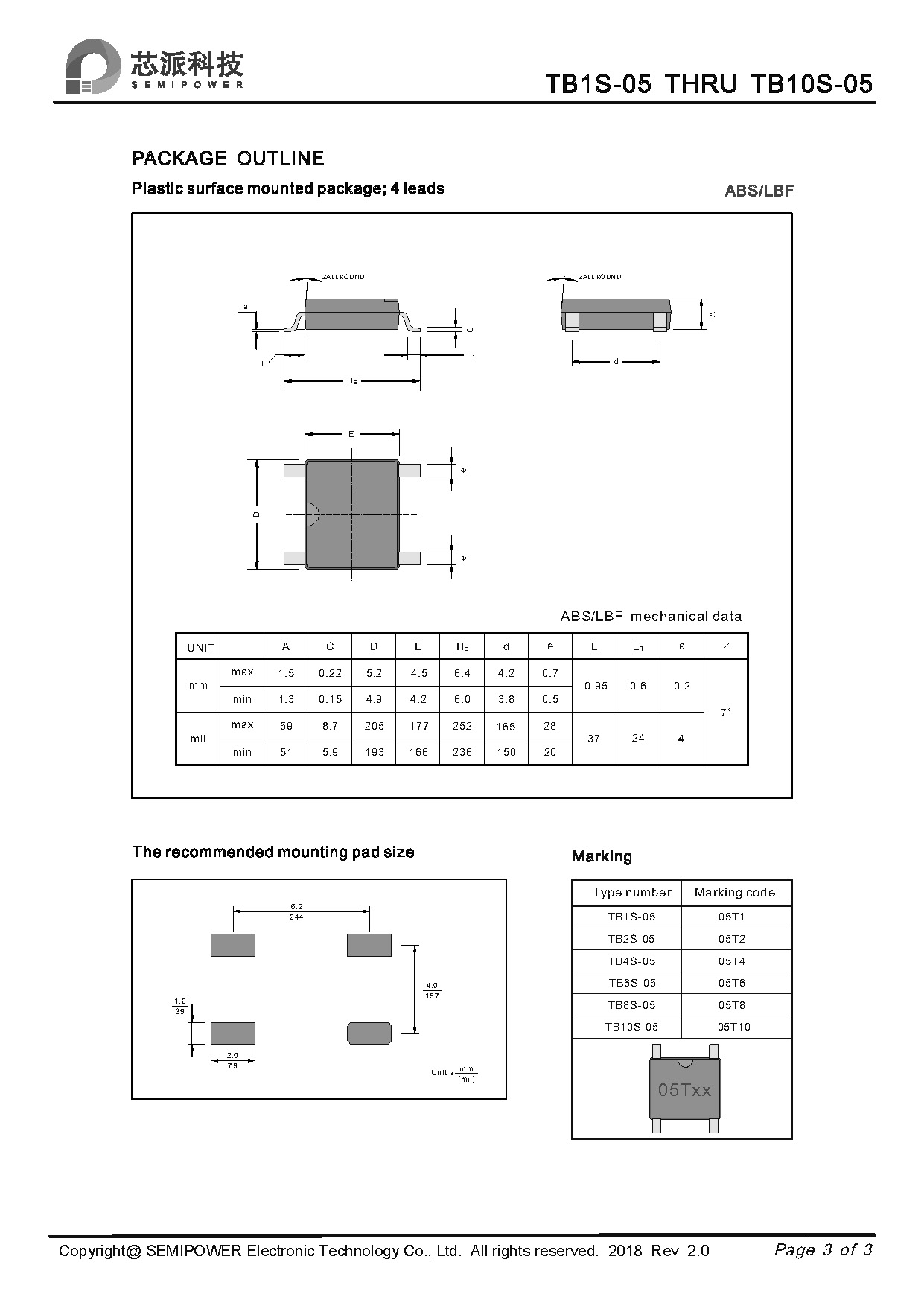 SAMWIN diode