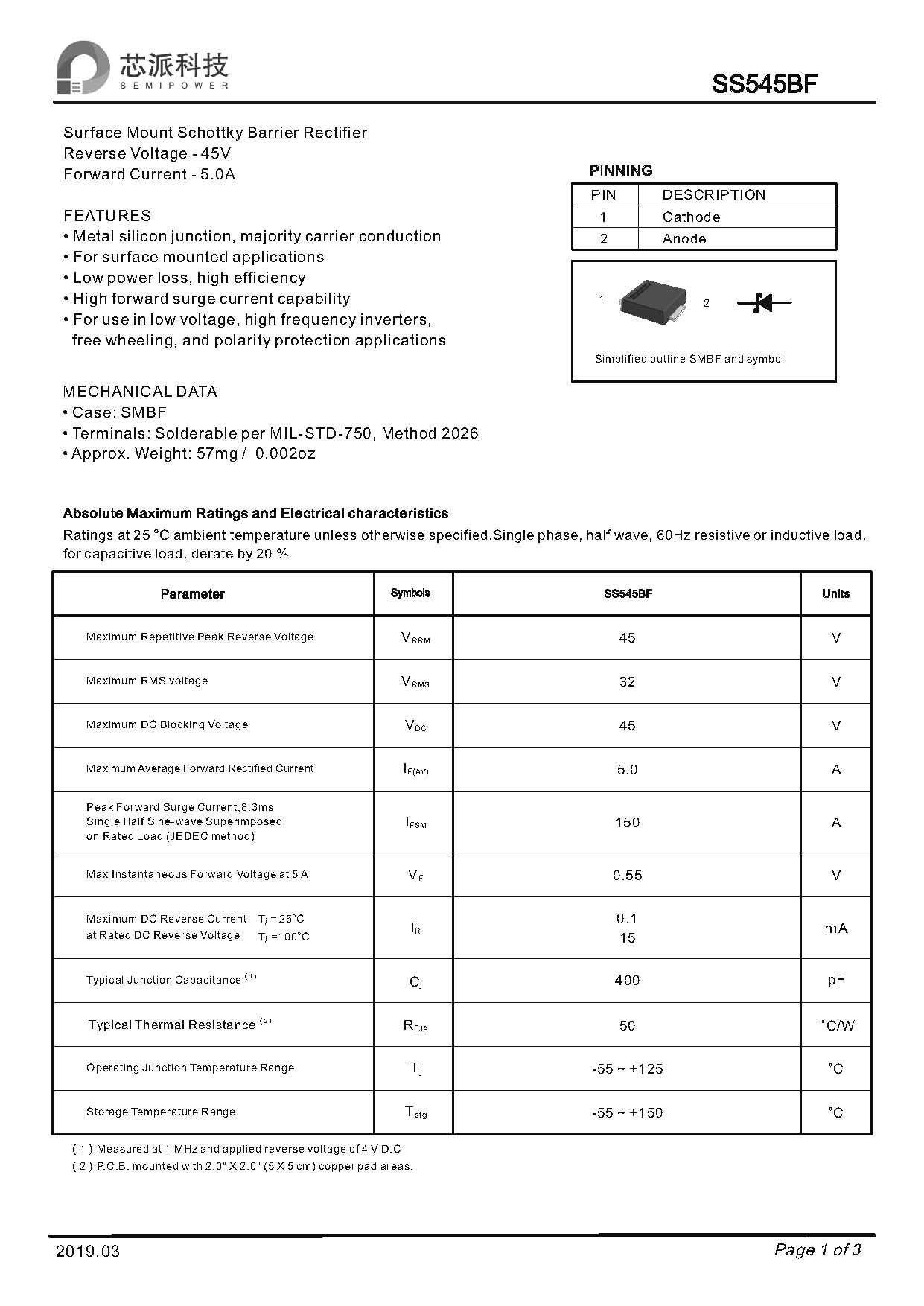 SAMWIN diode