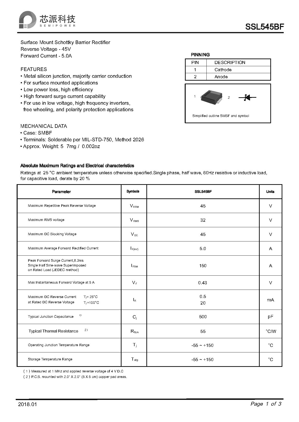 SAMWIN diode